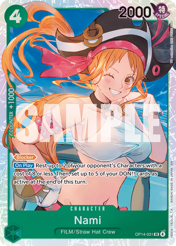 Nami OP14-031 One Piece Card Game