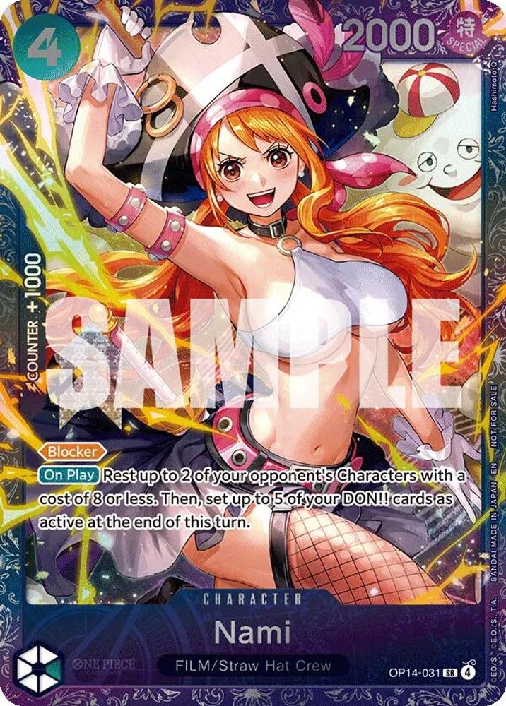 Nami [Treasure Cup] OP14-031 One Piece Card Game