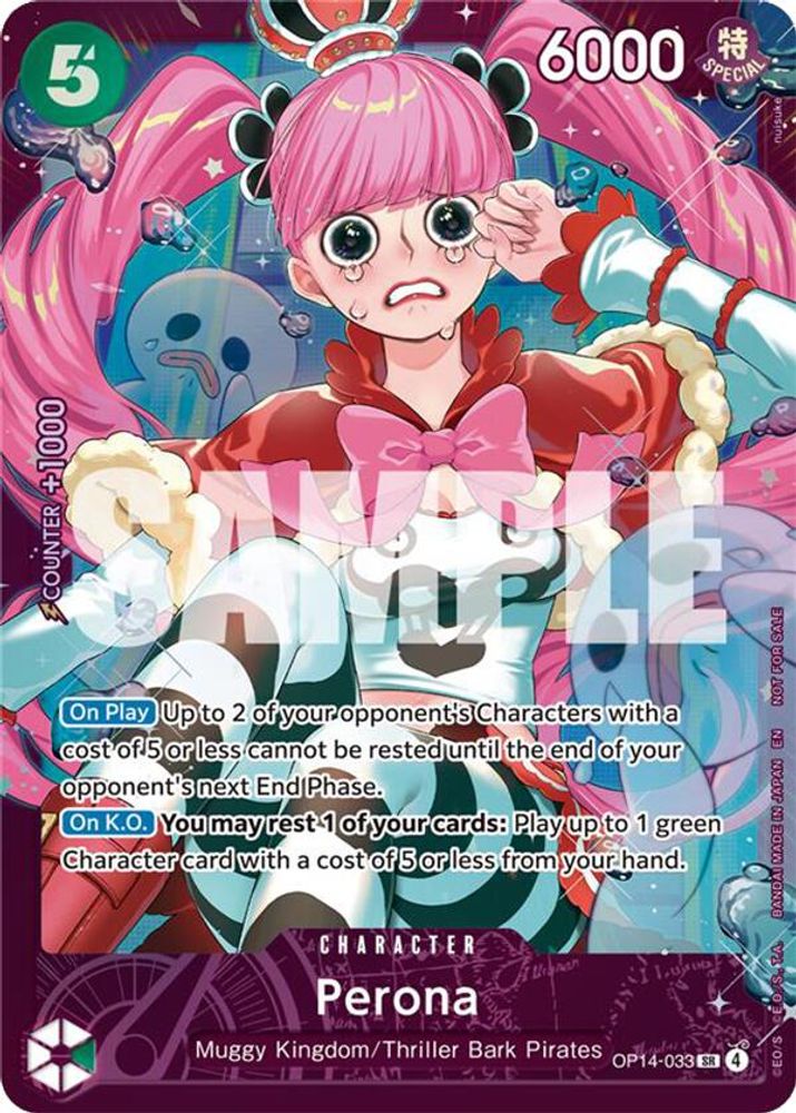 Perona [Extra Grand Battle] OP14-033 One Piece Card Game
