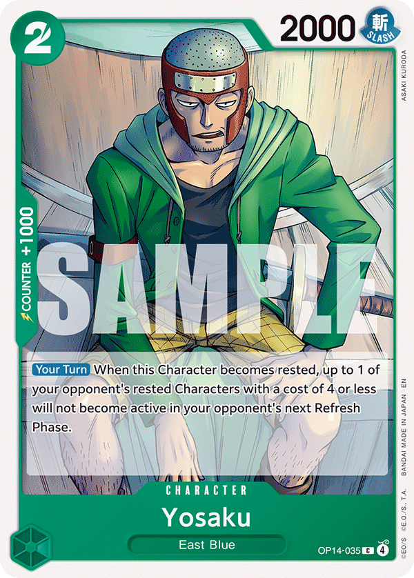 Yosaku OP14-035 One Piece Card Game
