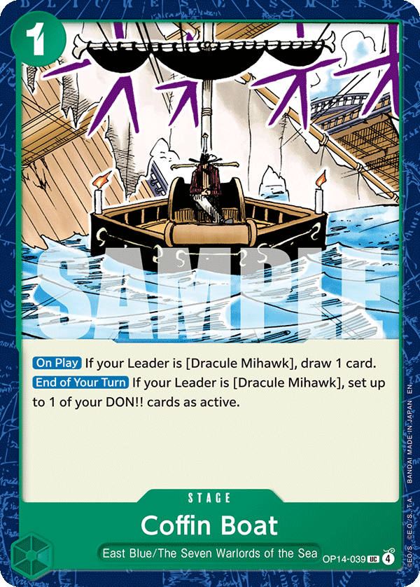 Coffin Boat OP14-039 One Piece Card Game