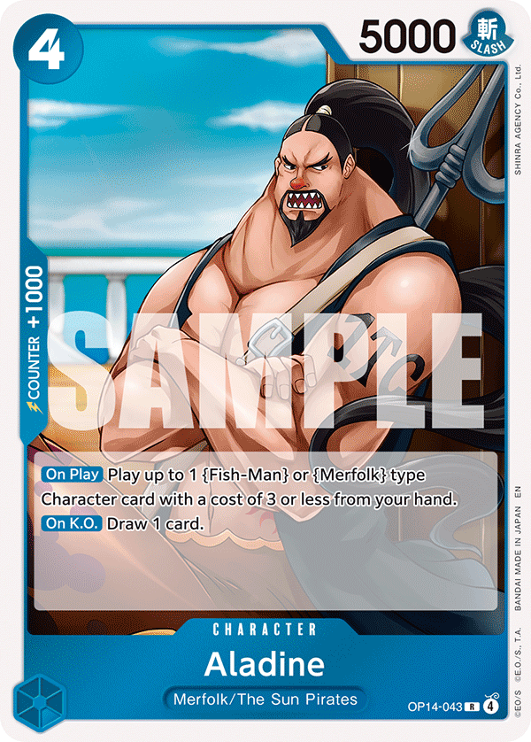 Aladine OP14-043 One Piece Card Game