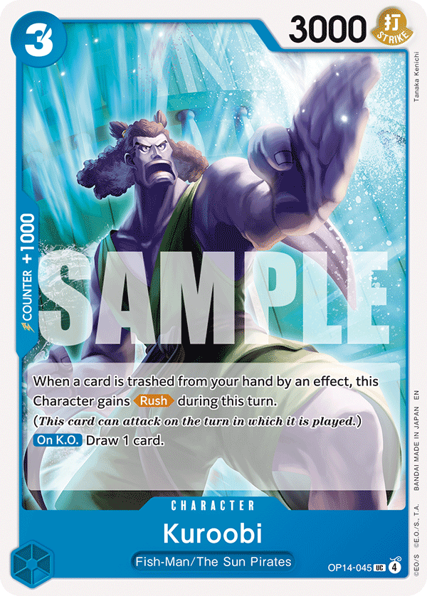 Kuroobi OP14-045 One Piece Card Game