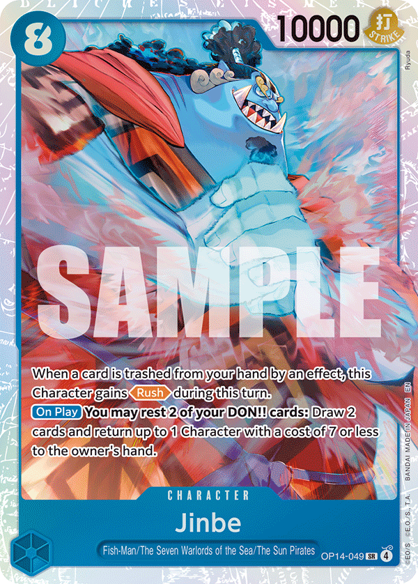 Jinbe OP14-049 One Piece Card Game