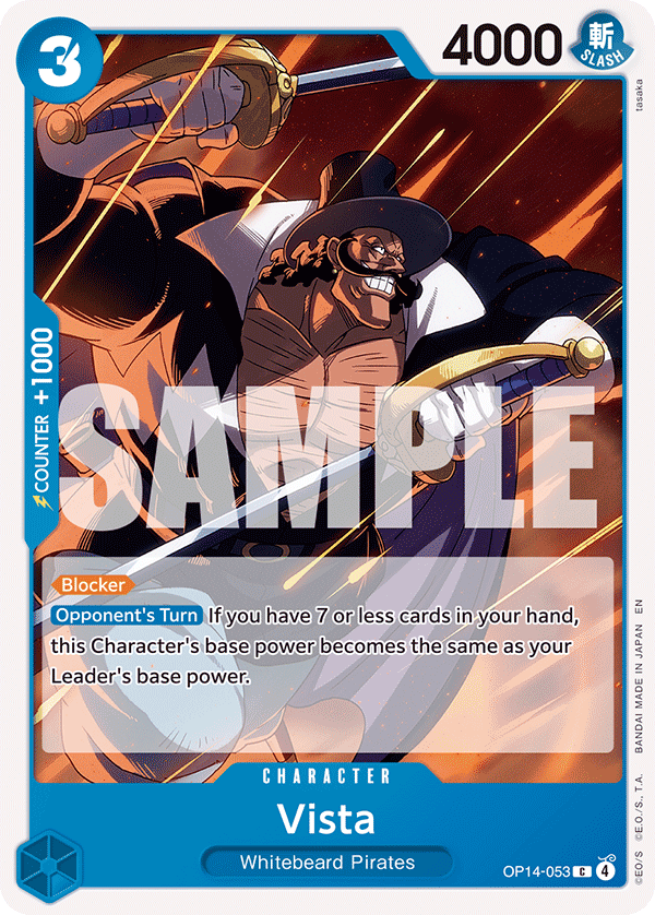 Vista OP14-053 One Piece Card Game