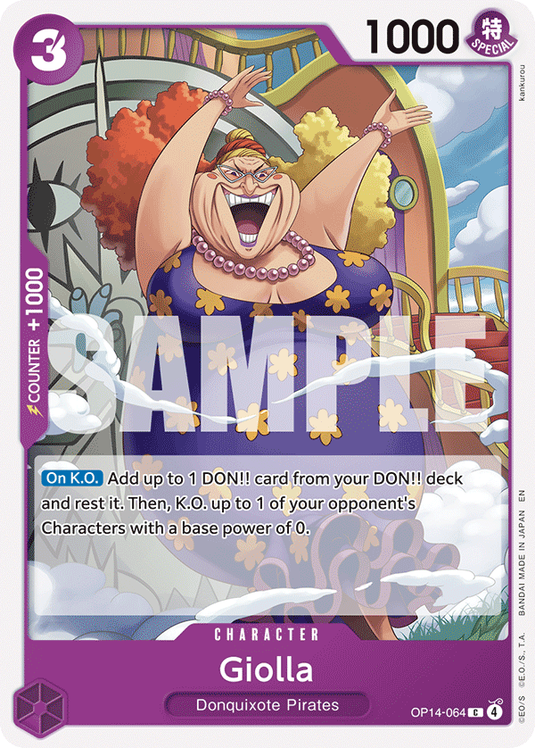 Giolla OP14-064 One Piece Card Game