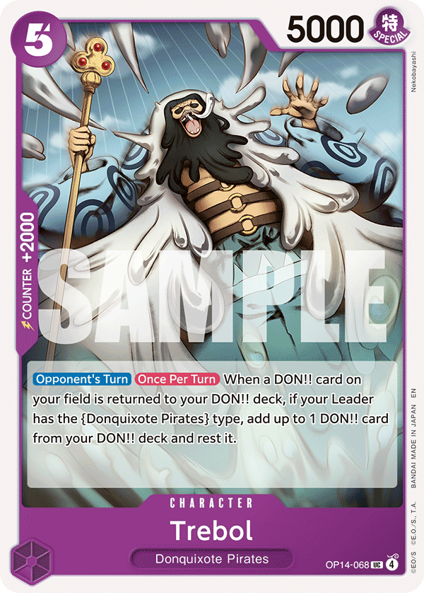 Trebol OP14-068 One Piece Card Game