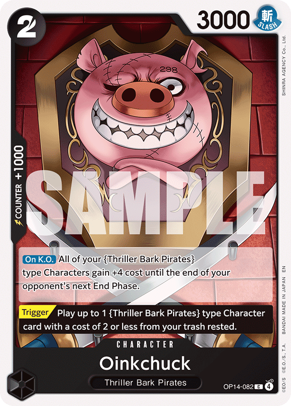 Oinkchuck OP14-082 One Piece Card Game