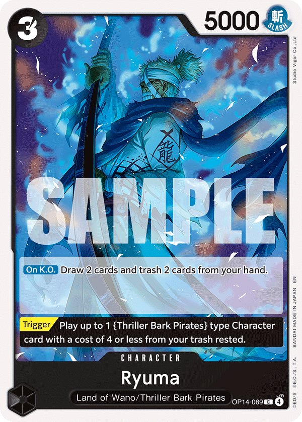Ryuma OP14-089 One Piece Card Game