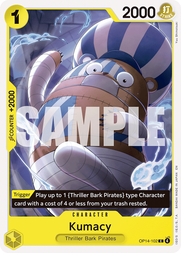 Kumacy OP14-102 One Piece Card Game