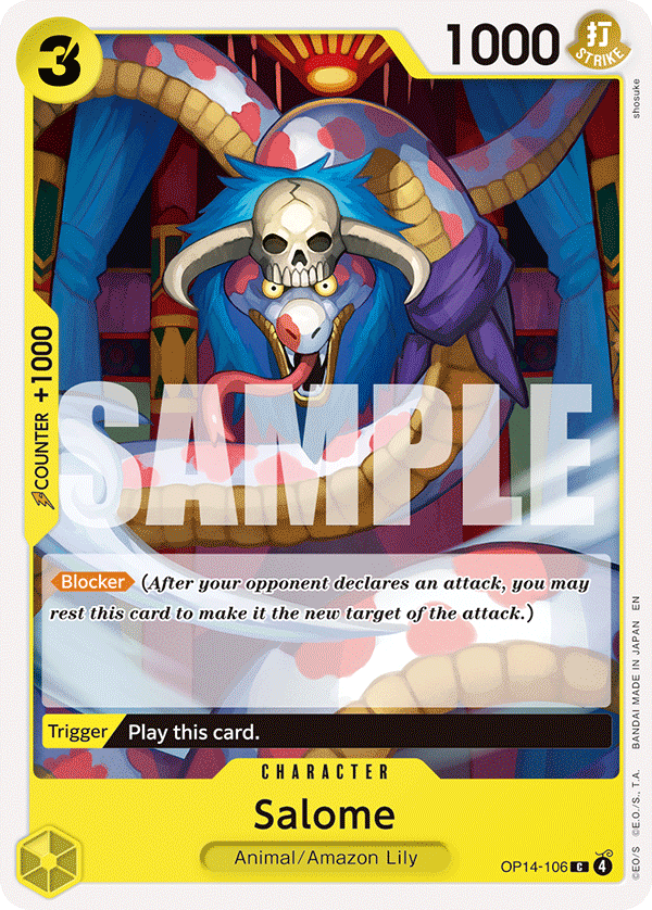 Salome OP14-106 One Piece Card Game