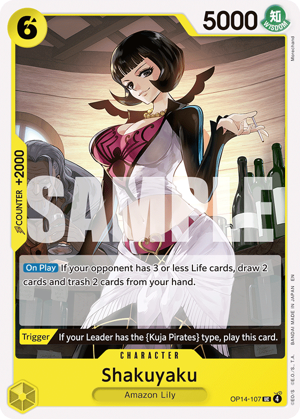Shakuyaku OP14-107 One Piece Card Game