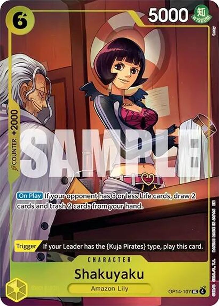Shakuyaku [Illustration Box Vol. 7] OP14-107 One Piece Card Game