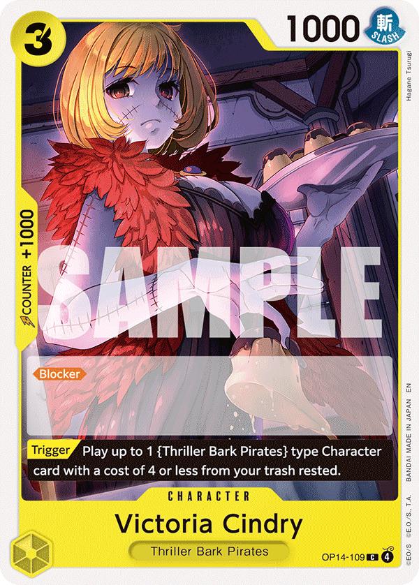 Victoria Cindry OP14-109 One Piece Card Game