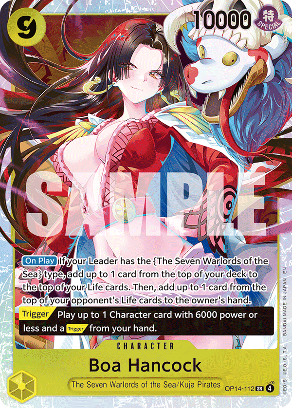 Boa Hancock OP14-112 One Piece Card Game