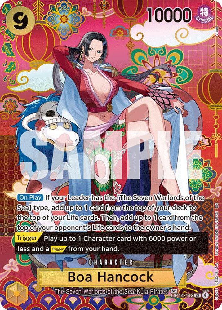 Boa Hancock [Special Alternate Art] OP14-112 One Piece Card Game