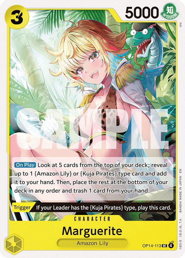 Marguerite OP14-113 One Piece Card Game