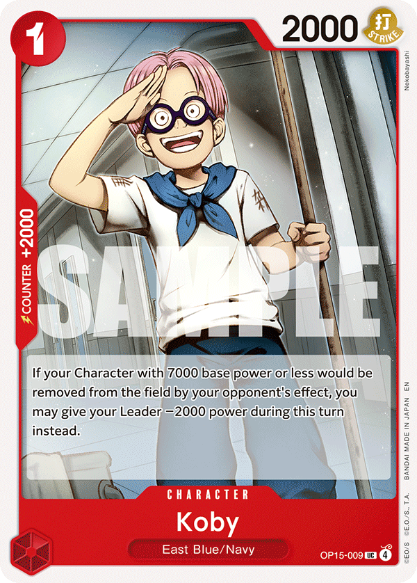 Koby OP15-009 One Piece Card Game