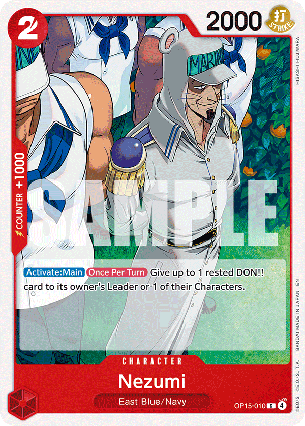 Nezumi OP15-010 One Piece Card Game