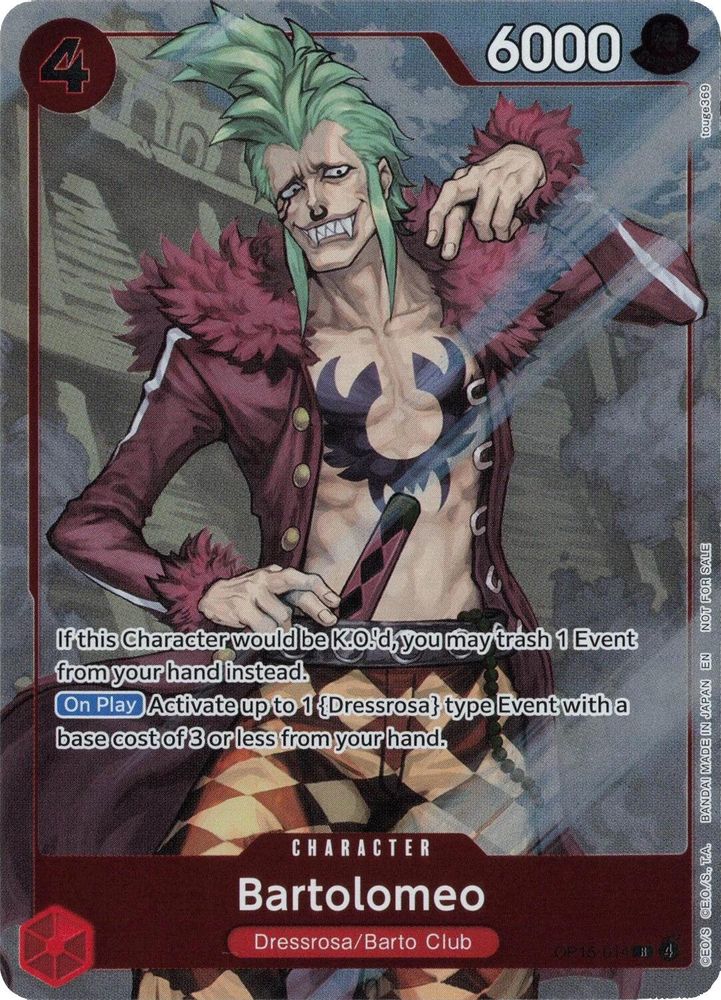Bartolomeo [Dash Pack] OP15-014 One Piece Card Game