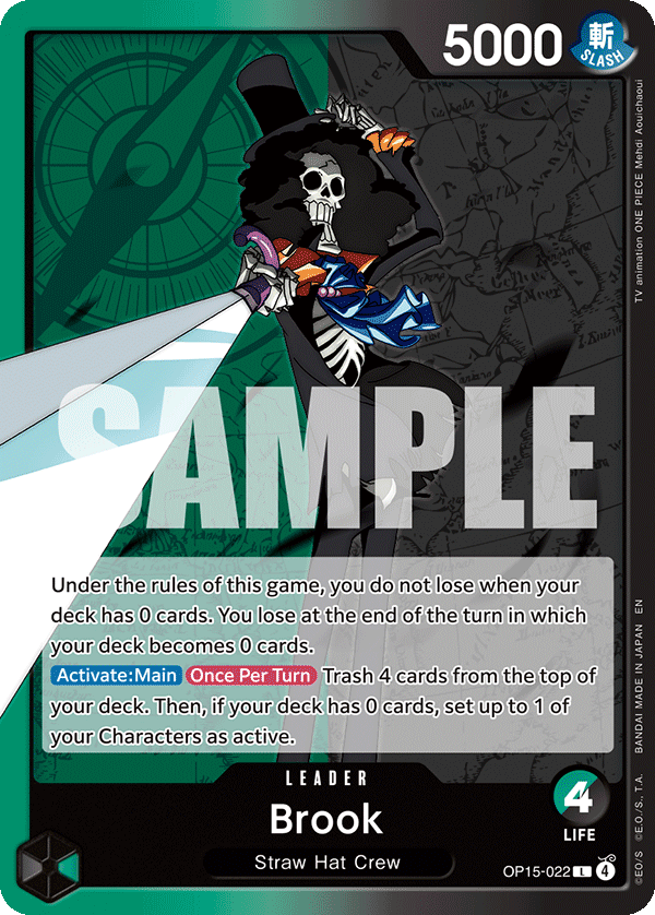 Brook OP15-022 One Piece Card Game