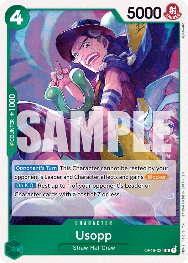 Usopp OP15-024 One Piece Card Game