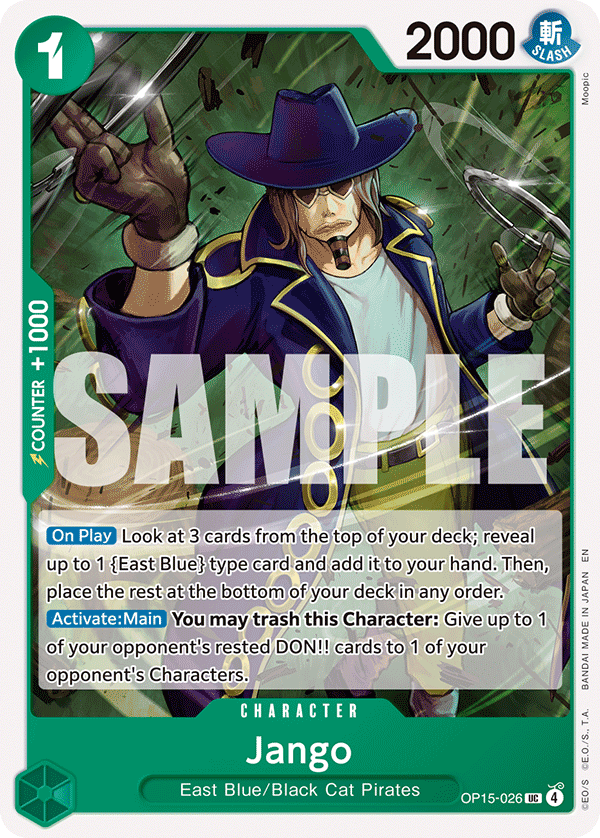 Jango OP15-026 One Piece Card Game