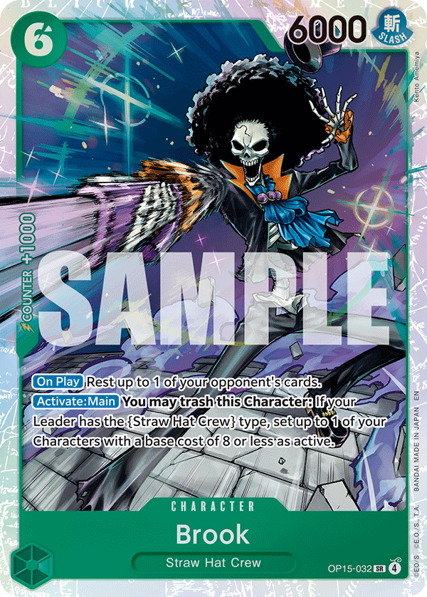 Brook OP15-032 One Piece Card Game
