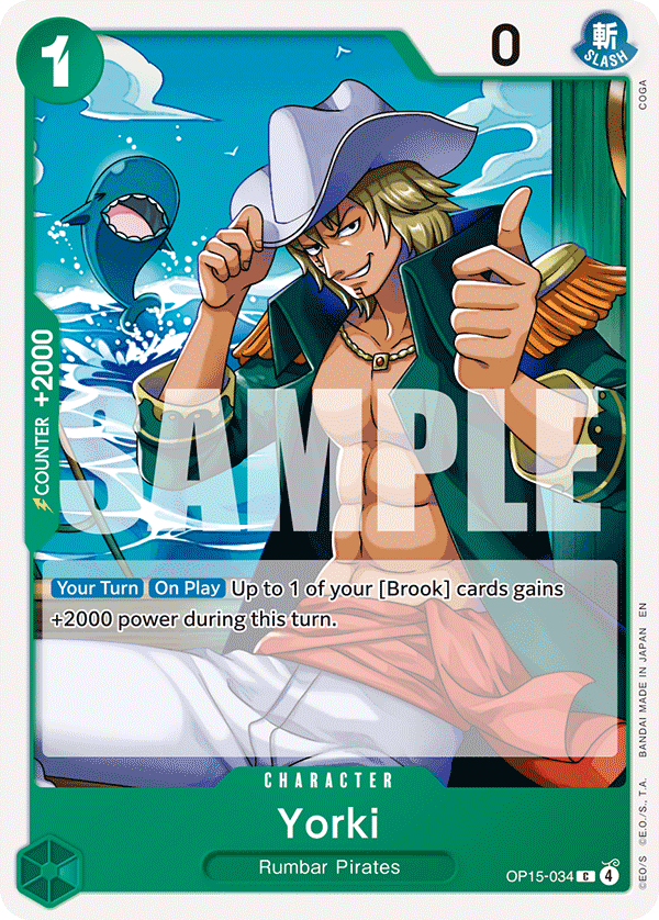 Yorki OP15-034 One Piece Card Game