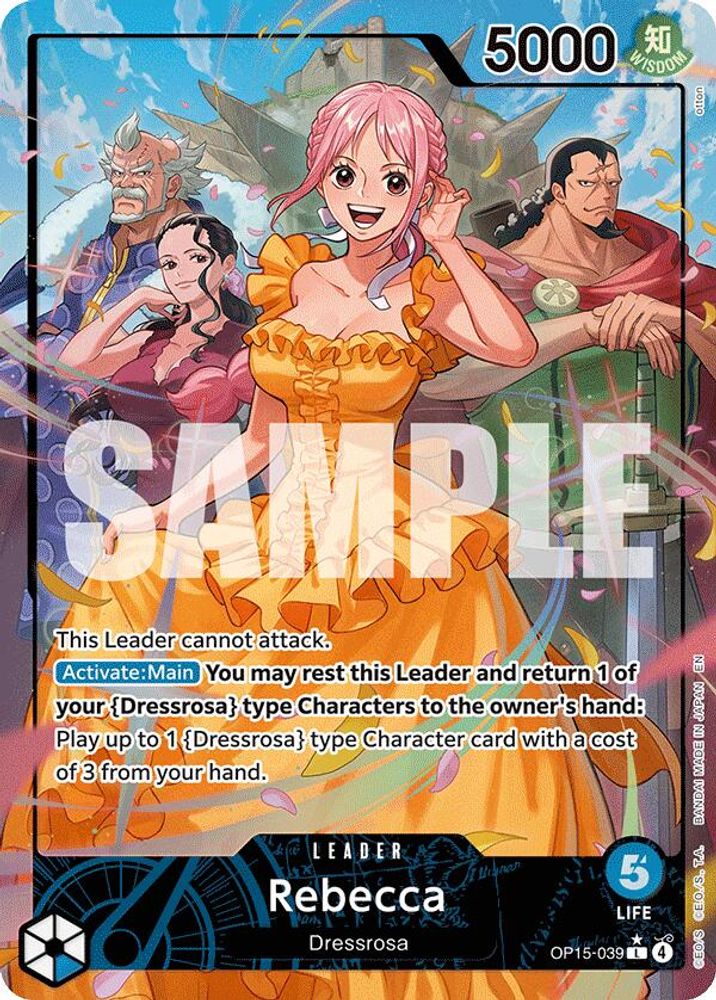 Rebecca [Foil] OP15-039 One Piece Card Game