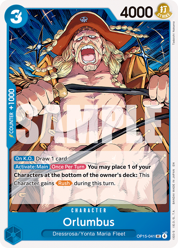 Orlumbus OP15-041 One Piece Card Game