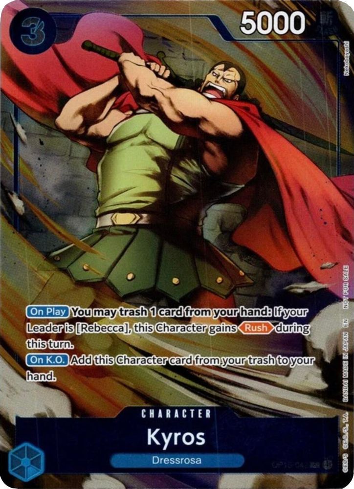 Kyros [Dash Pack] OP15-042 One Piece Card Game