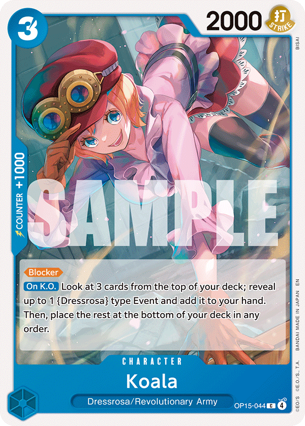 Koala OP15-044 One Piece Card Game