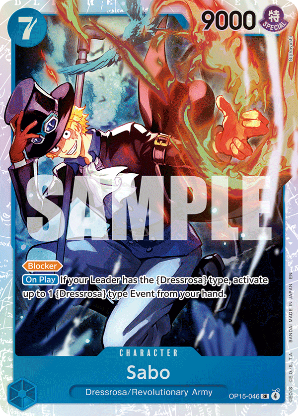 Sabo OP15-046 One Piece Card Game