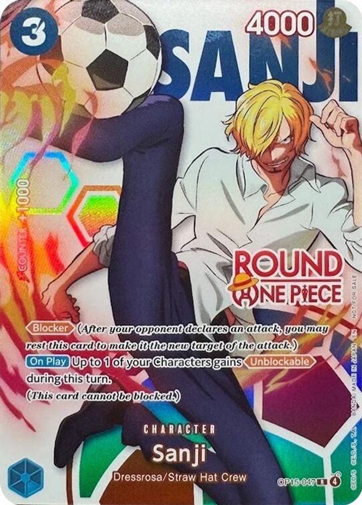 Sanji [Round 1] OP15-047 One Piece Card Game