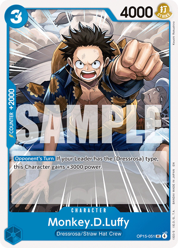 Monkey.D.Luffy OP15-051 One Piece Card Game