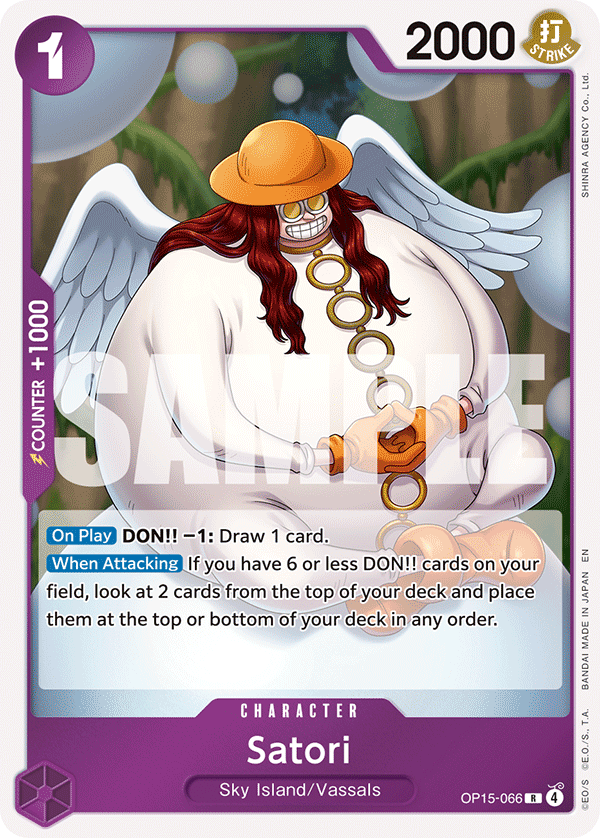 Satori OP15-066 One Piece Card Game