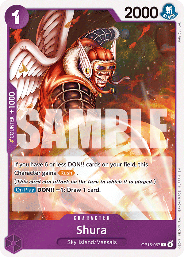 Shura OP15-067 One Piece Card Game