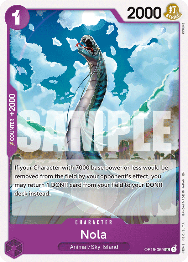 Nola OP15-069 One Piece Card Game