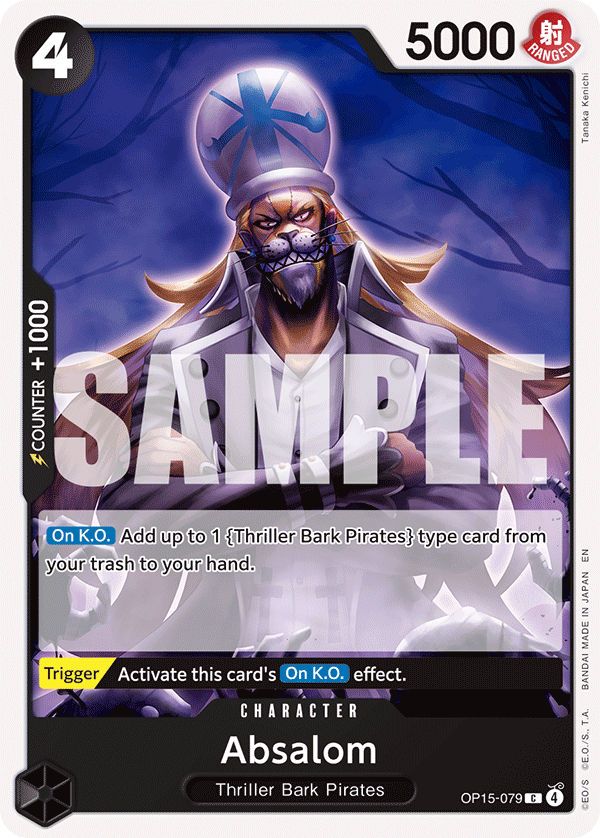Absalom OP15-079 One Piece Card Game