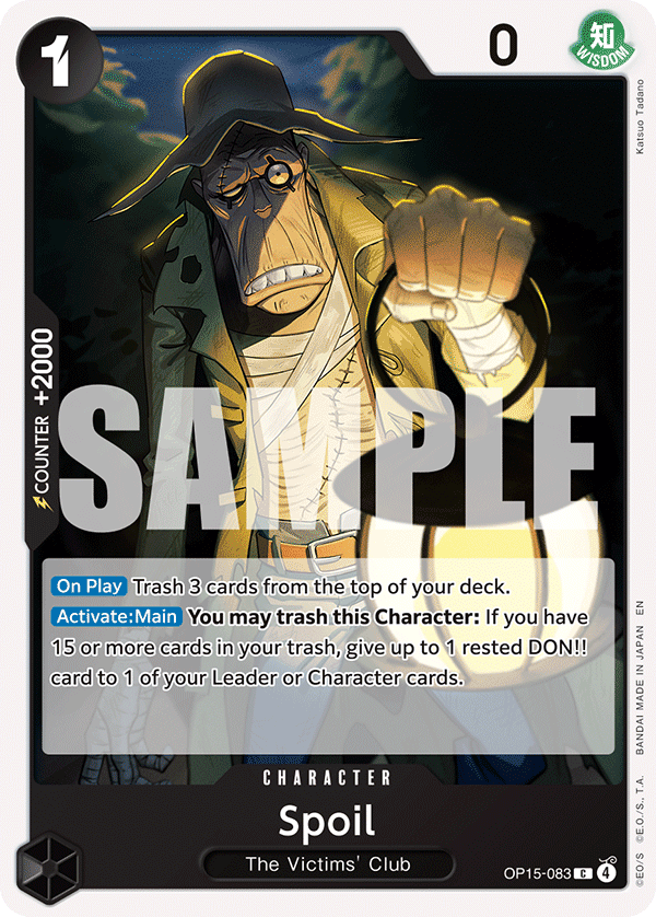 Spoil OP15-083 One Piece Card Game