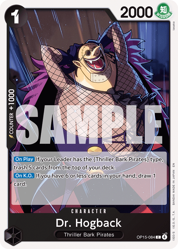 Dr. Hogback OP15-084 One Piece Card Game