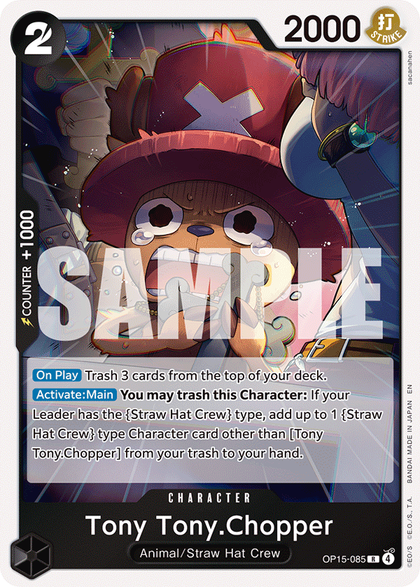 Tony Tony.Chopper OP15-085 One Piece Card Game