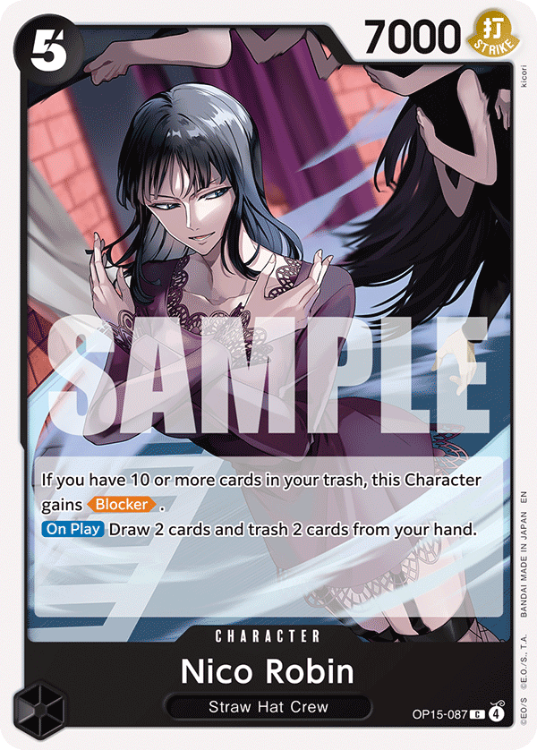 Nico Robin OP15-087 One Piece Card Game