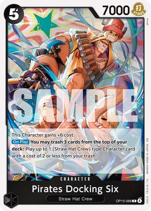 Pirates Docking Six OP15-088 One Piece Card Game