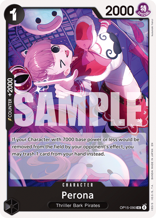 Perona OP15-090 One Piece Card Game
