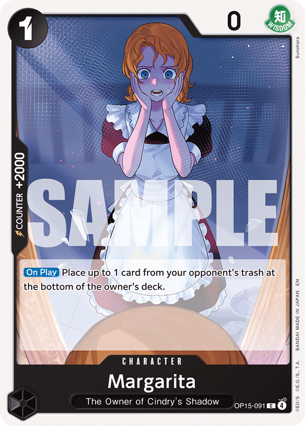 Margarita OP15-091 One Piece Card Game