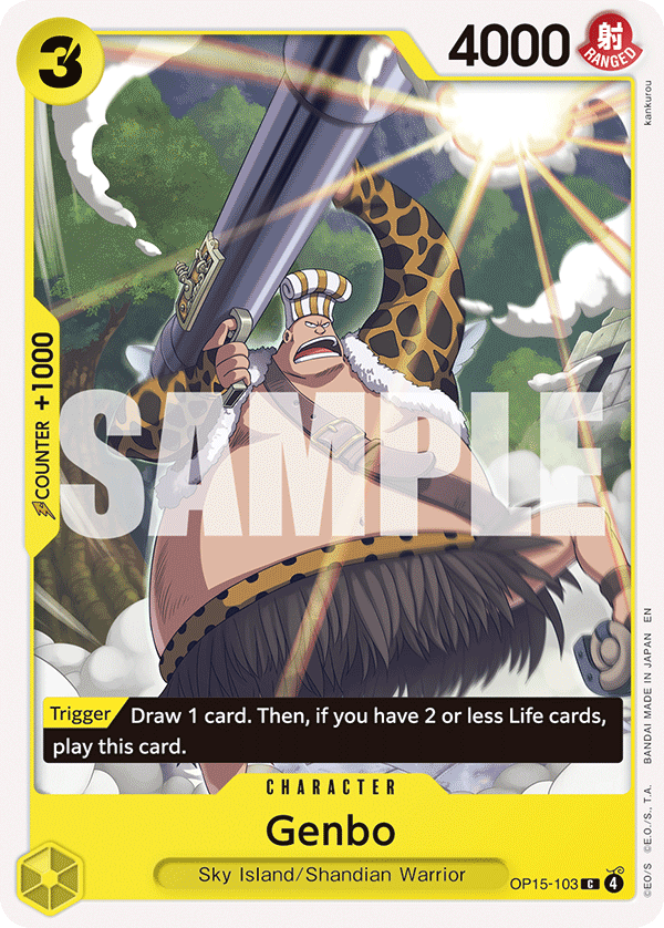 Genbo OP15-103 One Piece Card Game