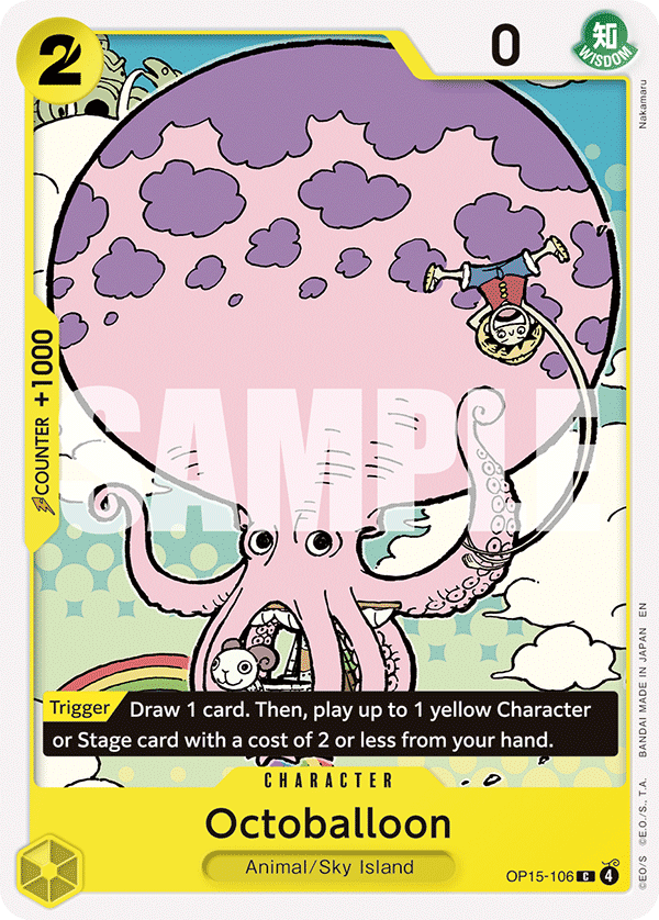 Octoballoon OP15-106 One Piece Card Game