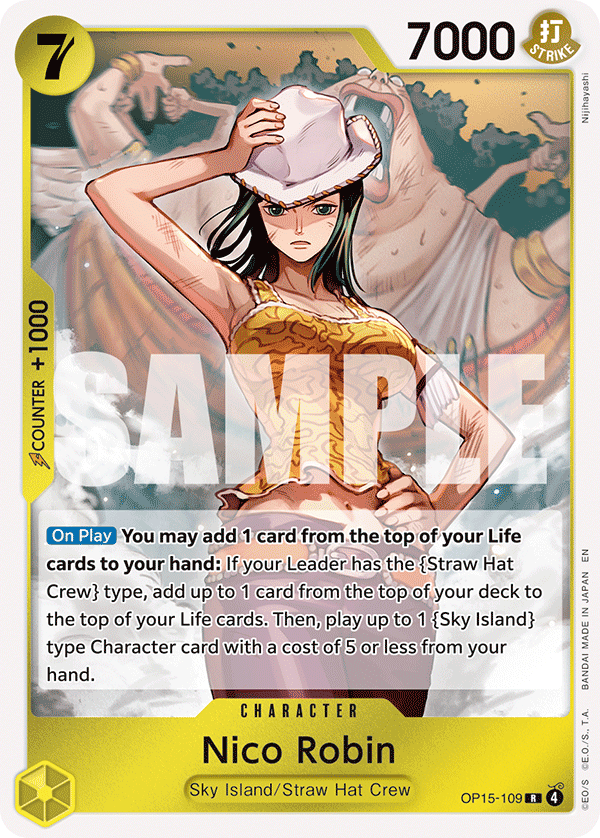 Nico Robin OP15-109 One Piece Card Game